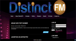 Desktop Screenshot of distinctfm.com